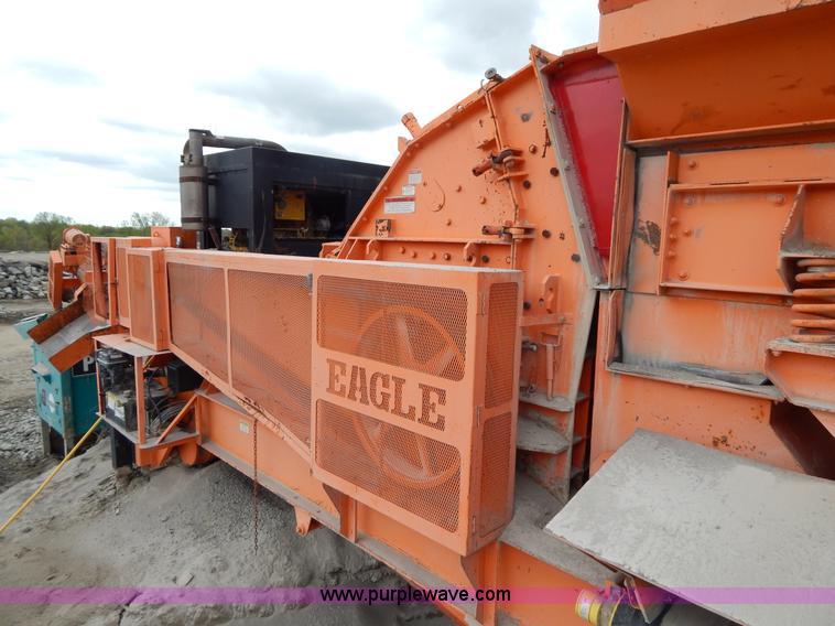 image for item H3438 1998 Eagle 1000-15CV portable impact crusher