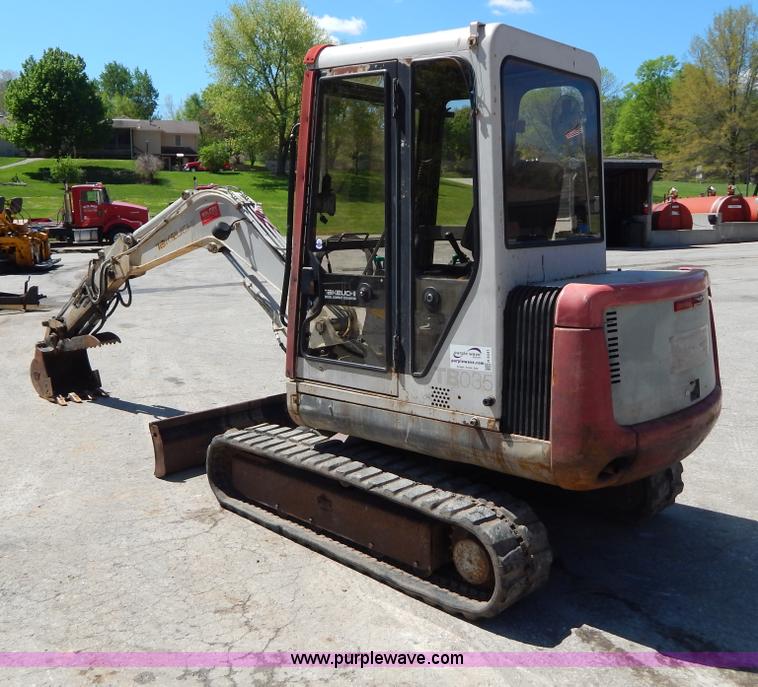 image for item H3441 1995 Takeuchi TB035 compact excavator