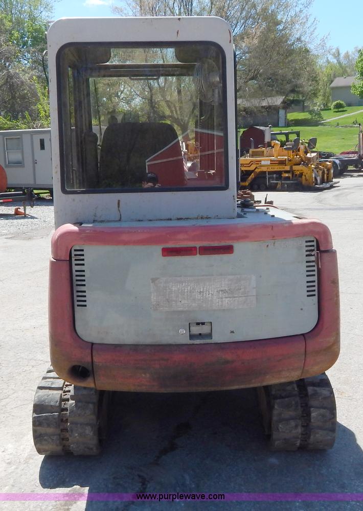 image for item H3441 1995 Takeuchi TB035 compact excavator