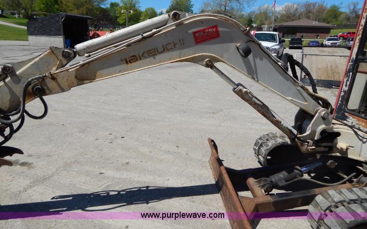 image for item H3441 1995 Takeuchi TB035 compact excavator
