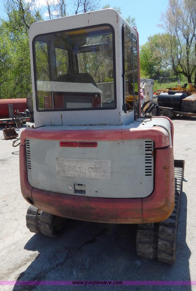image for item H3441 1995 Takeuchi TB035 compact excavator