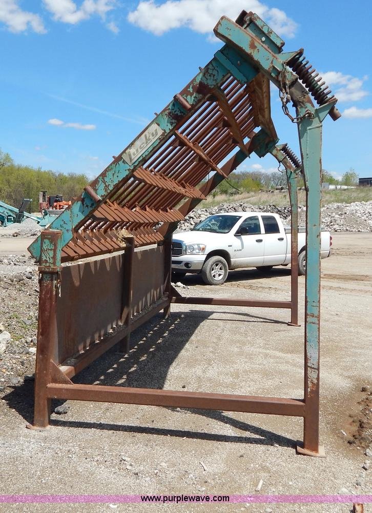 image for item H3443 Lucky 8' x 16' stationary rip rap screen