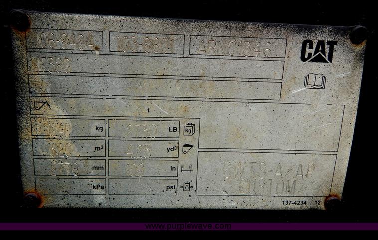 image for item H3447 1996 Caterpillar IT38F wheel loader