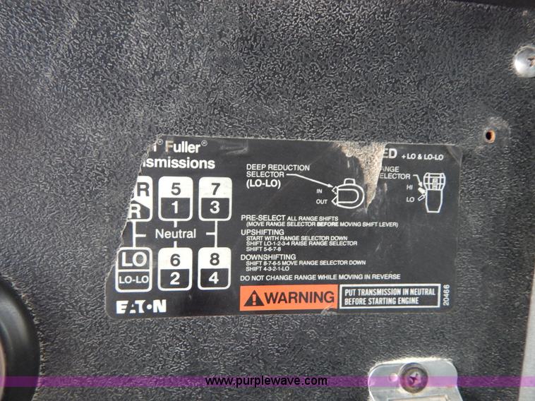 image for item H3449 1996 Mack RD688S triple axle dump truck