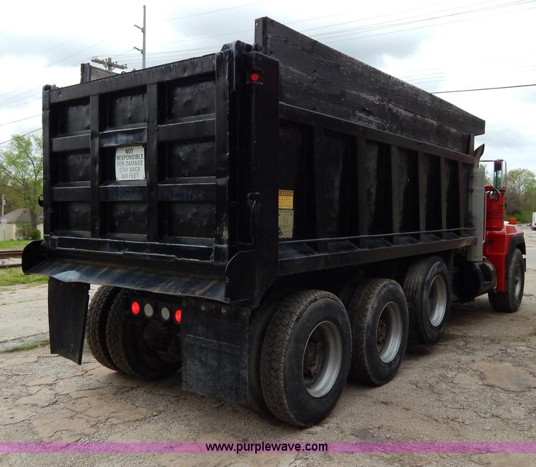 image for item H3450 1993 Mack RD690S triple axle dump truck