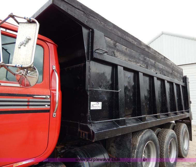 image for item H3450 1993 Mack RD690S triple axle dump truck