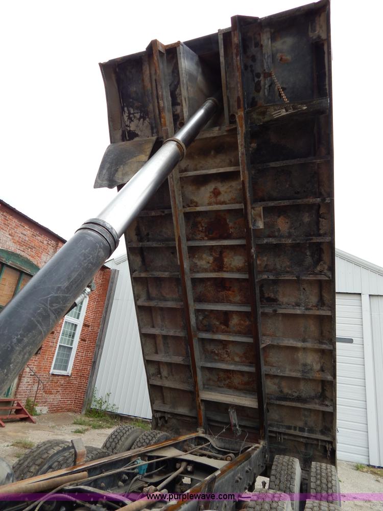 image for item H3450 1993 Mack RD690S triple axle dump truck