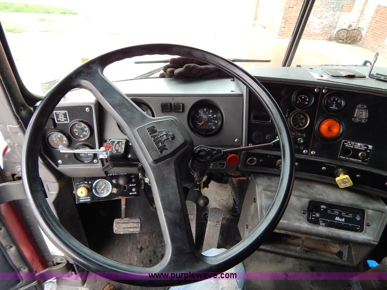 image for item H3450 1993 Mack RD690S triple axle dump truck