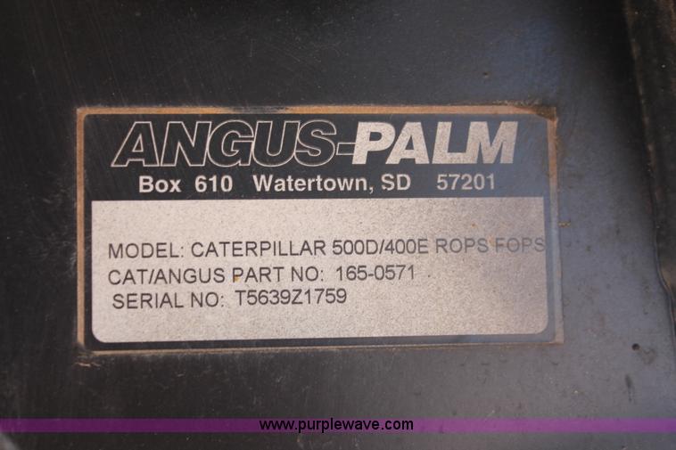 image for item H5675 2003 Caterpillar CP-433E vibratory padfoot compactor