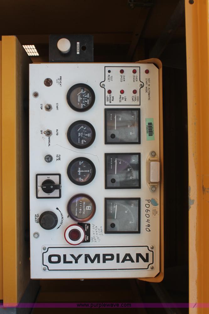 image for item H5687 1994 Olympian 93A 04491 S generator