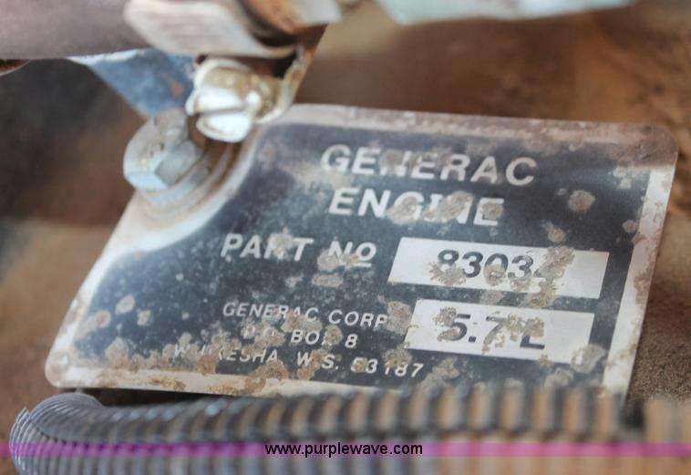 image for item H5687 1994 Olympian 93A 04491 S generator