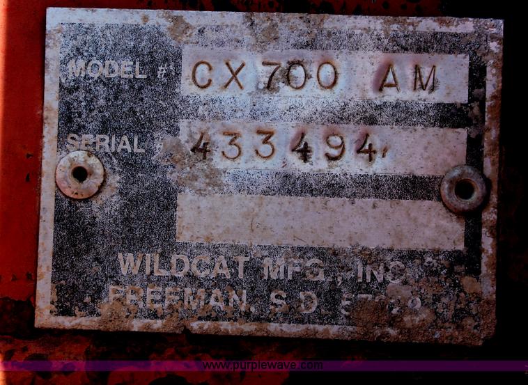 image for item H5693 Wildcat CX700-AM compost turner