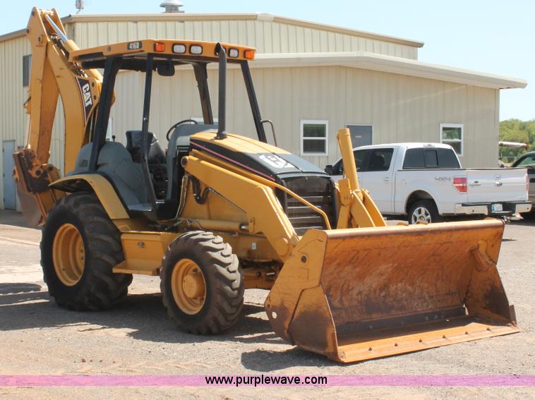 image for item H5696 2006 Caterpillar 416D backhoe