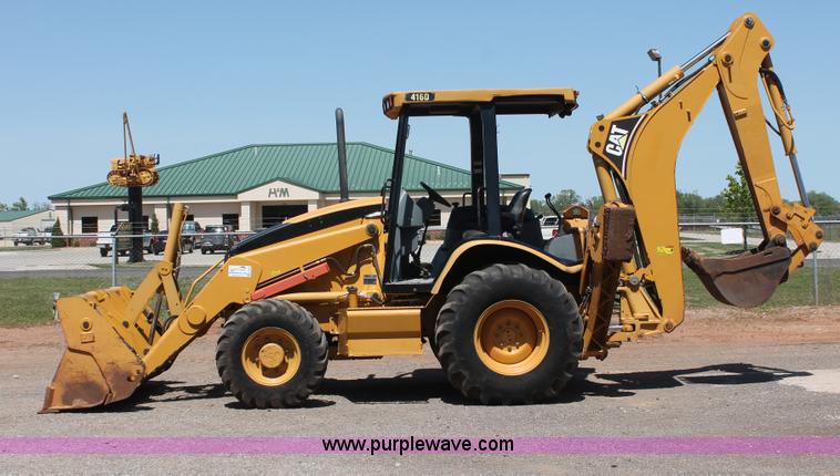 image for item H5696 2006 Caterpillar 416D backhoe