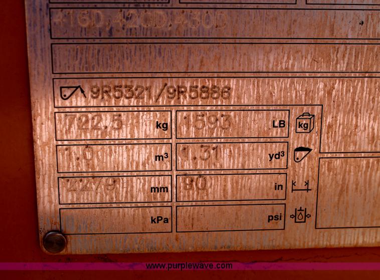 image for item H5696 2006 Caterpillar 416D backhoe