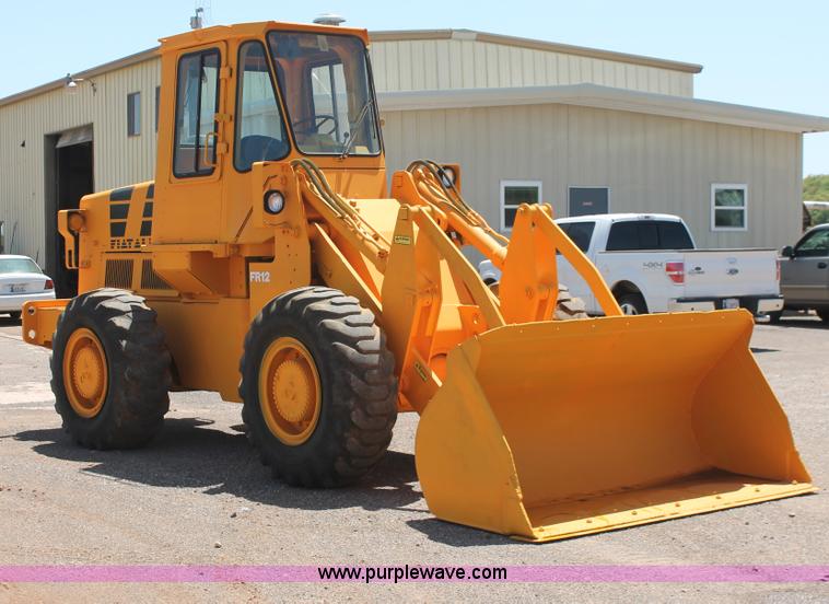 image for item H5697 1984 Fiat-Allis FR12 wheel loader