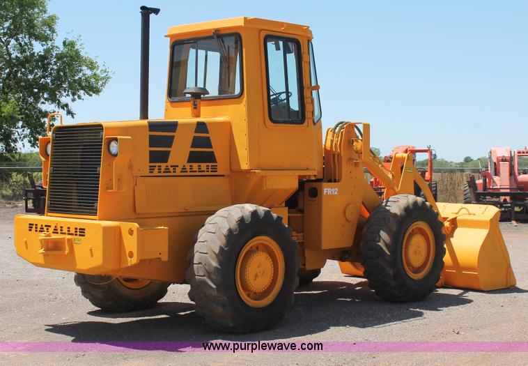 image for item H5697 1984 Fiat-Allis FR12 wheel loader