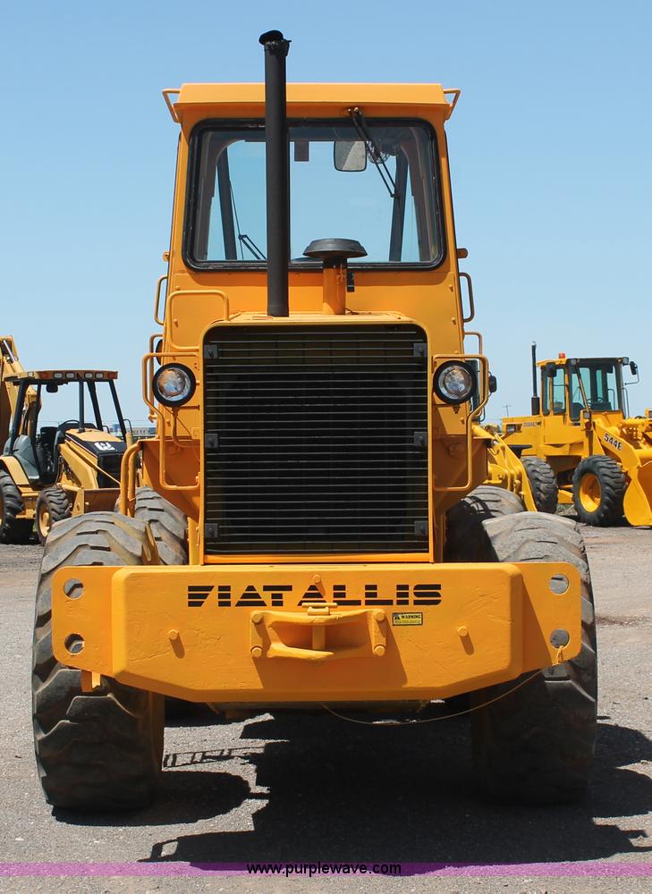 image for item H5697 1984 Fiat-Allis FR12 wheel loader