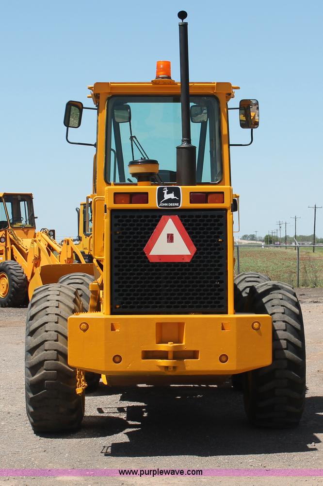 image for item H5698 1990 John Deere 544E wheel loader