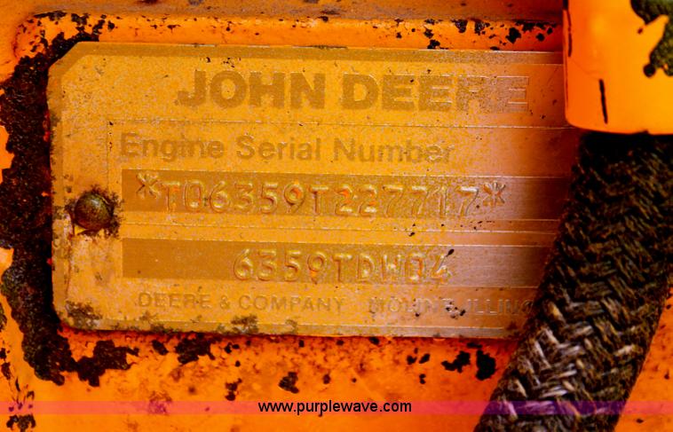 image for item H5698 1990 John Deere 544E wheel loader