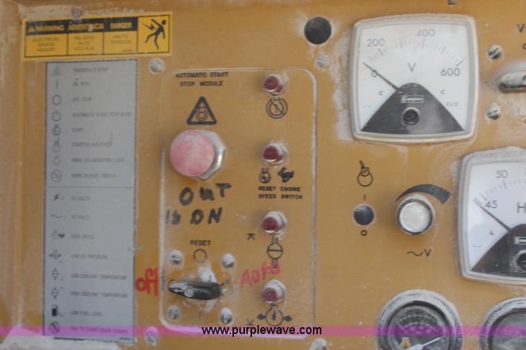 image for item H6138 Caterpillar 3406 gen set