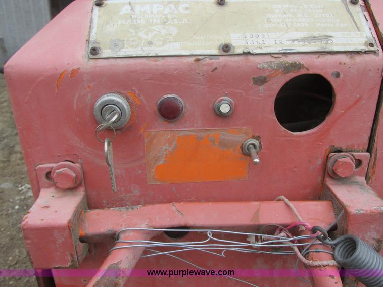 image for item I2729 1999 Ampac 33L2 trench compactor