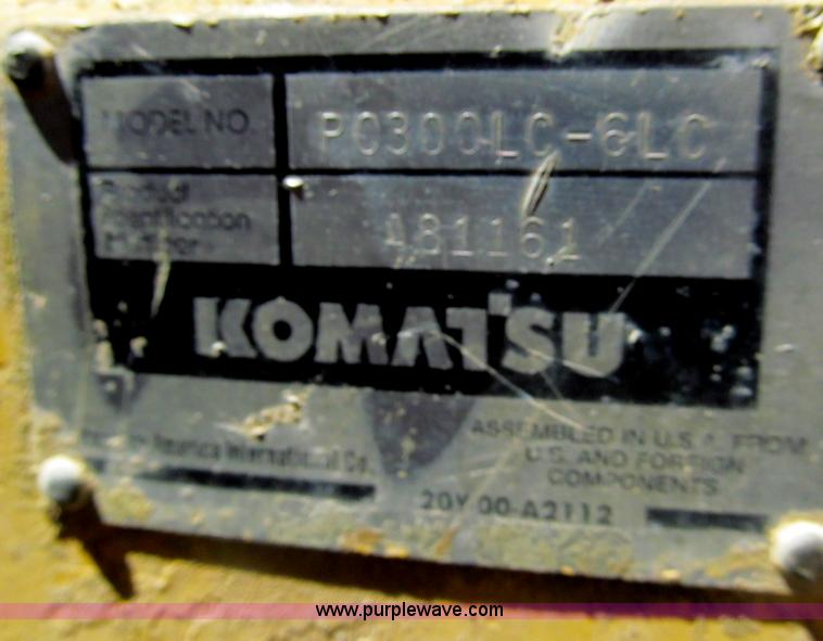 image for item I7057 1997 Komatsu PC300LC-6 excavator
