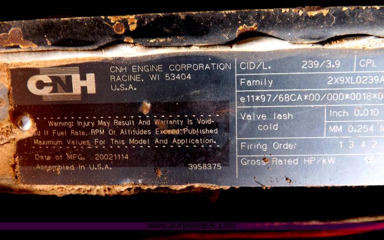 image for item I9023 2003 Case 580 Super M backhoe