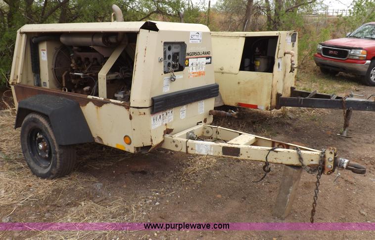 image for item I9025 2000 Ingersoll Rand 185WJD air compressor