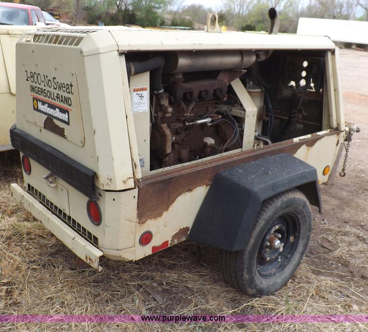 image for item I9025 2000 Ingersoll Rand 185WJD air compressor