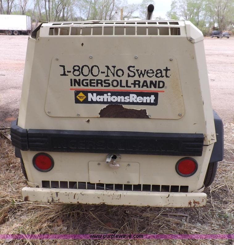 image for item I9025 2000 Ingersoll Rand 185WJD air compressor