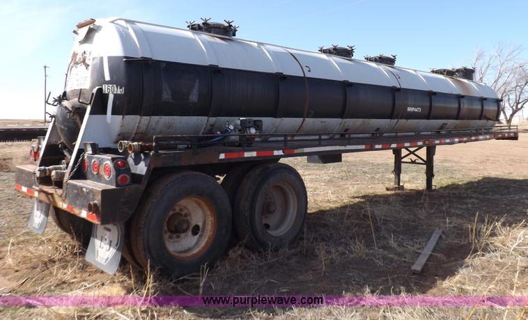 image for item I9036 1981 shop built barrel trailer