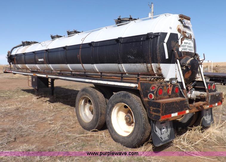 image for item I9036 1981 shop built barrel trailer