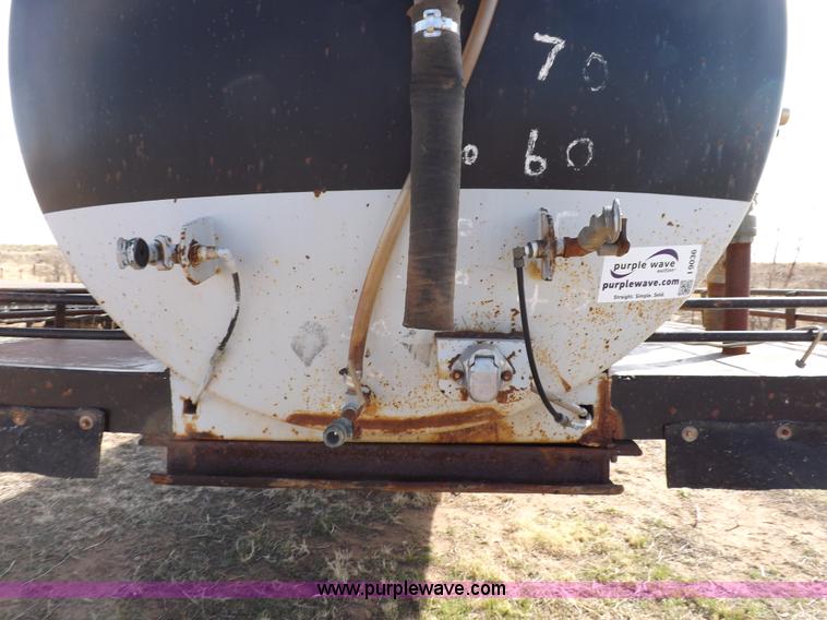 image for item I9036 1981 shop built barrel trailer