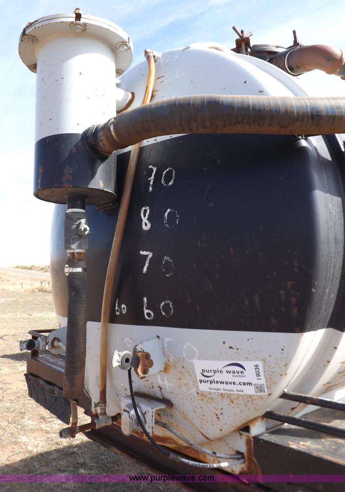 image for item I9036 1981 shop built barrel trailer