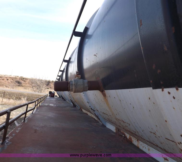 image for item I9036 1981 shop built barrel trailer