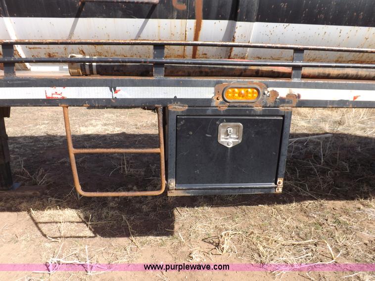 image for item I9036 1981 shop built barrel trailer