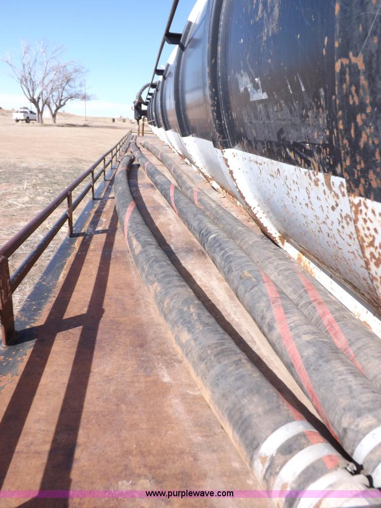 image for item I9036 1981 shop built barrel trailer