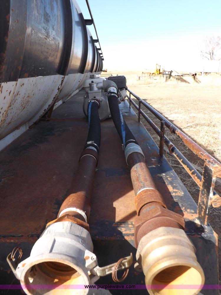 image for item I9036 1981 shop built barrel trailer