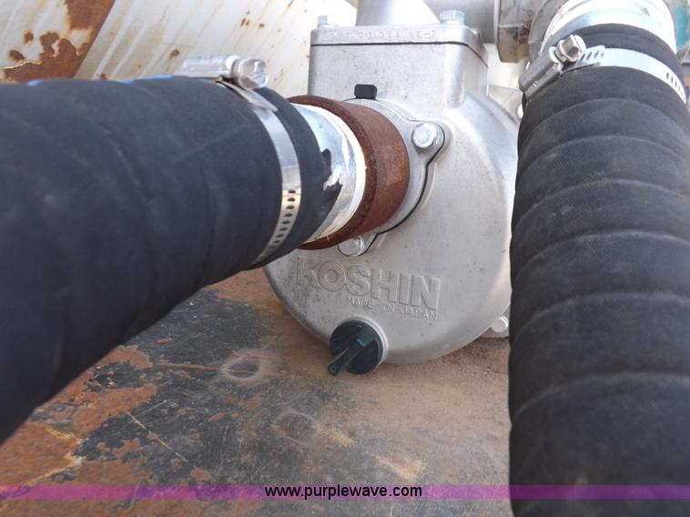 image for item I9036 1981 shop built barrel trailer