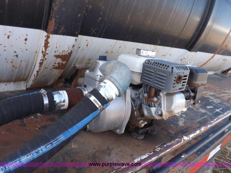 image for item I9036 1981 shop built barrel trailer