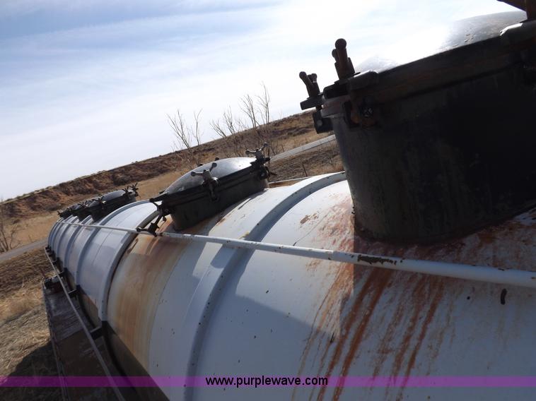 image for item I9036 1981 shop built barrel trailer