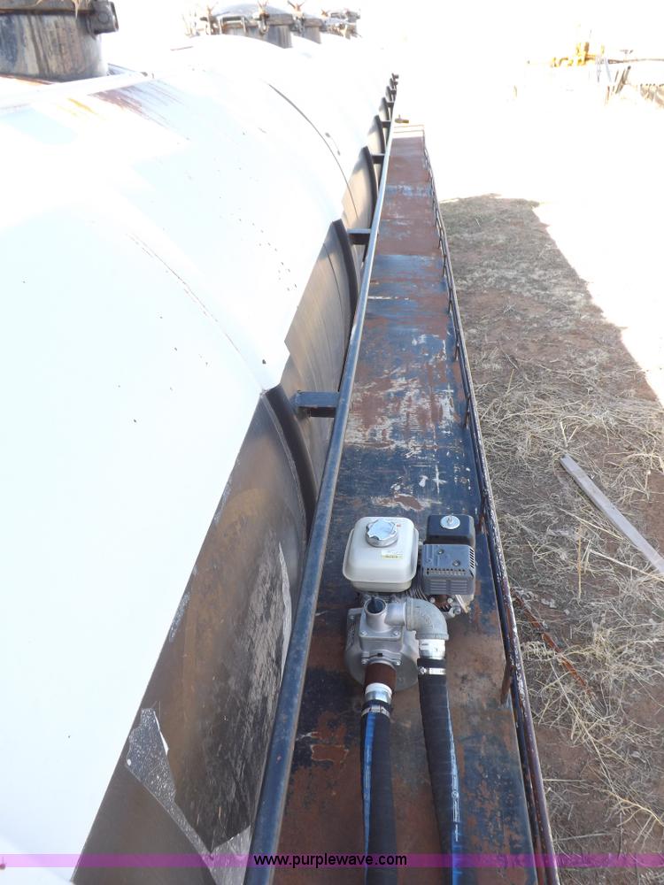 image for item I9036 1981 shop built barrel trailer