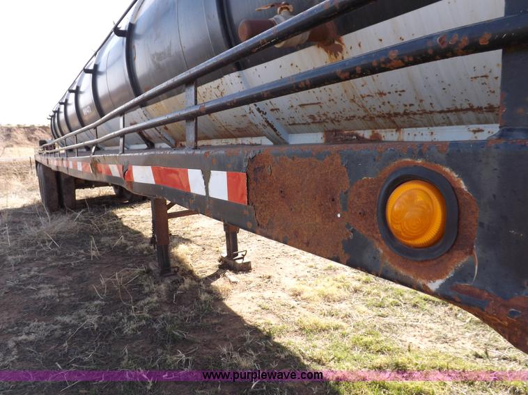 image for item I9036 1981 shop built barrel trailer