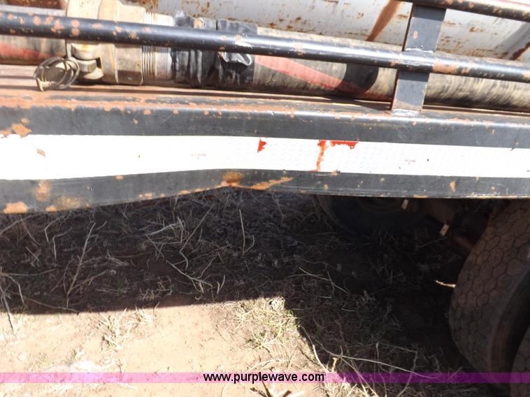 image for item I9036 1981 shop built barrel trailer