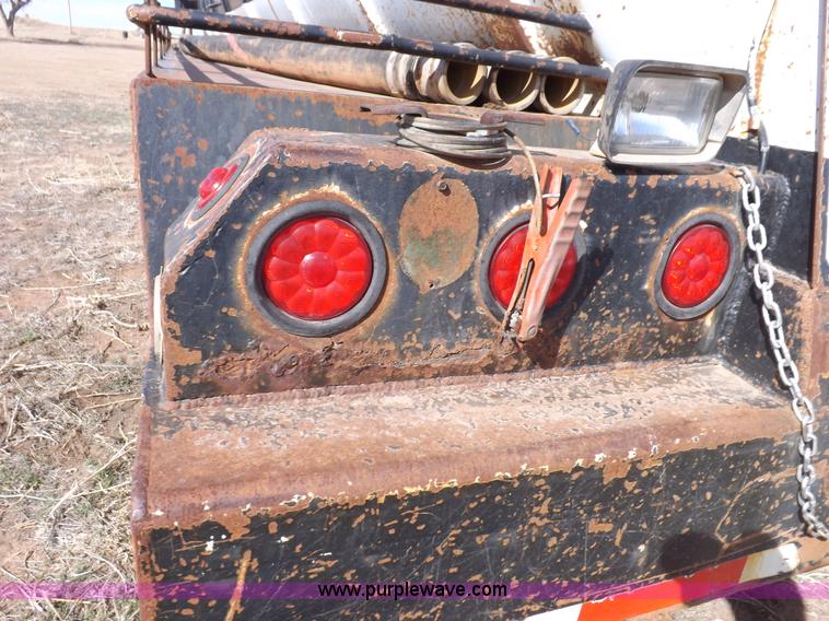 image for item I9036 1981 shop built barrel trailer