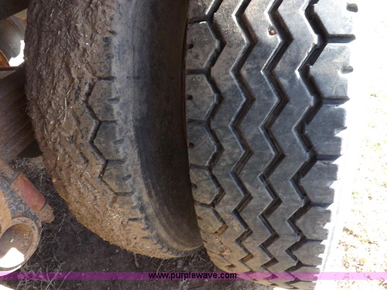 image for item I9036 1981 shop built barrel trailer