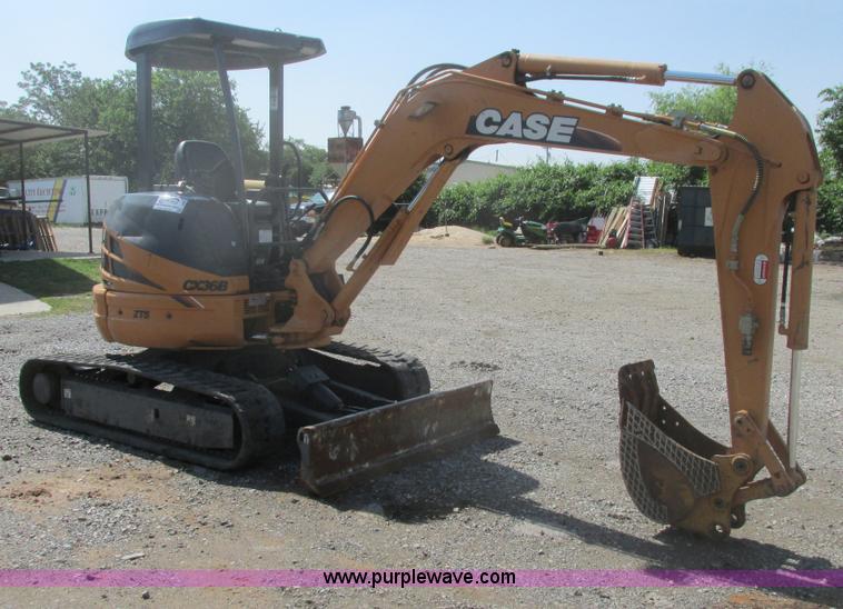 image for item I9653 2010 Case CX36B ZTS compact excavator