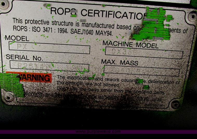 image for item I9653 2010 Case CX36B ZTS compact excavator