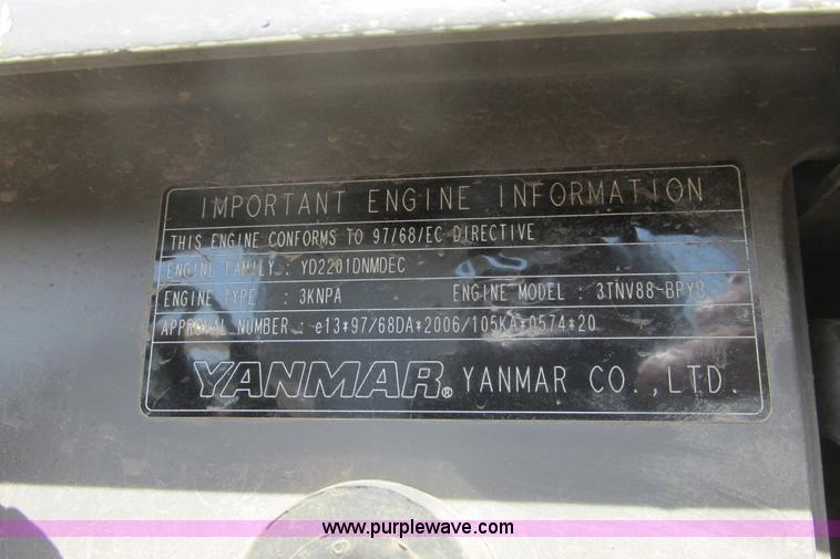 image for item I9653 2010 Case CX36B ZTS compact excavator